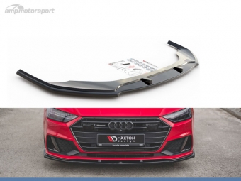 SPOILER LIP DIANTEIRO AUDI A7 C8 PRETO FOSCO