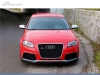 SPOILER LIP DIANTEIRO DESCONTINUADO AUDI RS3 8P PRETO FOSCO