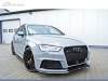 SPOILER DELANTERO AUDI RS3 8V SPORTBACK NEGRO BRILLO