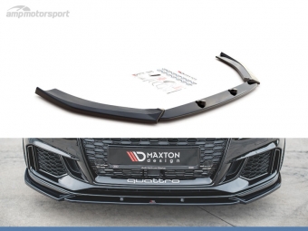 SPOILER DELANTERO AUDI RS3 8V SPORTBACK NEGRO BRILLO