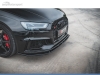 SPOILER DELANTERO AUDI RS3 8V SPORTBACK NEGRO BRILLO