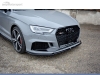 SPOILER DELANTERO DESCATALOGADO AUDI RS3 8V SEDAN NEGRO MATE