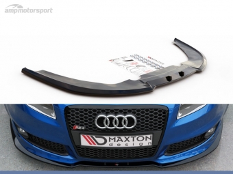 SPOILER DELANTERO DESCATALOGADO AUDI RS4 B7 NEGRO BRILLO