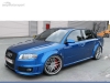 SPOILER LIP DIANTEIRO DESCONTINUADO AUDI RS4 B7 PRETO FOSCO