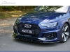 SPOILER DELANTERO DESCATALOGADO AUDI RS4 B9 NEGRO MATE