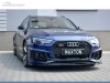 SPOILER LIP DIANTEIRO DESCONTINUADO AUDI RS4 B9 LOOK CARBONO