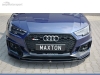 SPOILER DELANTERO AUDI RS4 B9 LOOK CARBONO