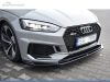 SPOILER LIP DIANTEIRO DESCONTINUADO AUDI RS5 F5 LOOK CARBONO