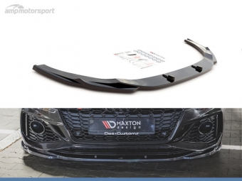 SPOILER DELANTERO DESCATALOGADO AUDI RS5 F5 NEGRO BRILLO
