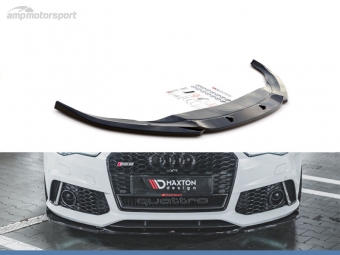 SPOILER DELANTERO AUDI RS6 C7 LOOK CARBONO