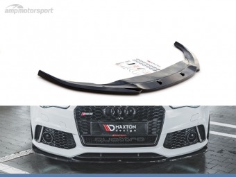 SPOILER DELANTERO DESCATALOGADO AUDI RS6 C7 NEGRO MATE
