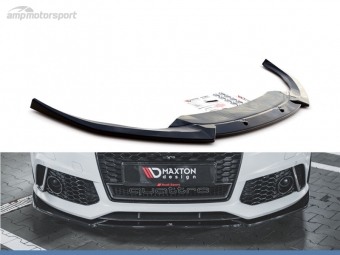 SPOILER DELANTERO DESCATALOGADO AUDI RS6 C7 NEGRO BRILLO