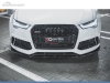 SPOILER LIP DIANTEIRO DESCONTINUADO AUDI RS6 C7 PRETO BRILHANTE