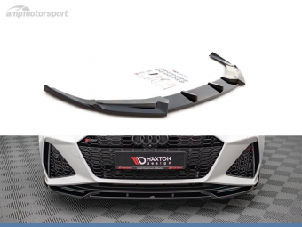 SPOILER DELANTERO DESCATALOGADO AUDI RS6 C8 NEGRO BRILLO