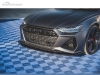 SPOILER DELANTERO DESCATALOGADO AUDI RS6 C8 NEGRO MATE