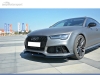 SPOILER DELANTERO AUDI RS7 LOOK CARBONO