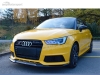 SPOILER LIP DIANTEIRO DESCONTINUADO AUDI S1 8X PRETO FOSCO