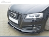 SPOILER LIP DIANTEIRO DESCONTINUADO AUDI S3 8P PRETO FOSCO