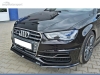 SPOILER DELANTERO DESCATALOGADO AUDI S3 / A3 8V NEGRO BRILLO