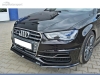 SPOILER DELANTERO AUDI S3 / A3 8V NEGRO BRILLO