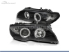 FAROS DELANTEROS OJOS DE ANGEL CCFL PARA BMW SERIE 3 E46 / COUPE / CABRIO