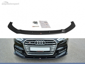 SPOILER DELANTERO DESCATALOGADO AUDI S3 / A3 8V NEGRO MATE