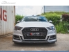 SPOILER DELANTERO DESCATALOGADO AUDI S3 / A3 8V NEGRO MATE