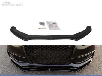 SPOILER LIP DIANTEIRO DESCONTINUADO AUDI S4 B8 PRETO FOSCO