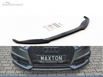 SPOILER DELANTERO AUDI S6 / A6 C7 NEGRO BRILLO