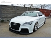 SPOILER LIP DIANTEIRO DESCONTINUADO AUDI TT RS 8J PRETO FOSCO