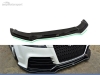 SPOILER LIP DIANTEIRO DESCONTINUADO AUDI TT RS 8J PRETO FOSCO