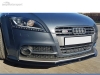SPOILER LIP DIANTEIRO DESCONTINUADO AUDI TT S 8J PRETO FOSCO