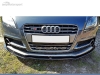 SPOILER LIP DIANTEIRO DESCONTINUADO AUDI TT S 8J PRETO FOSCO