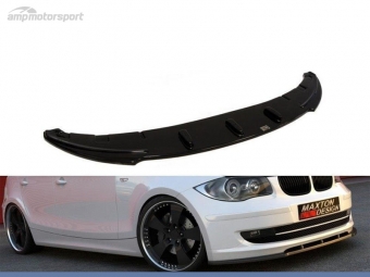 SPOILER DELANTERO DESCATALOGADO BMW 1 E81 / E87 NEGRO BRILLO