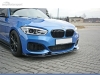 SPOILER LIP DIANTEIRO DESCONTINUADO BMW 1 F20/F21 PRETO FOSCO