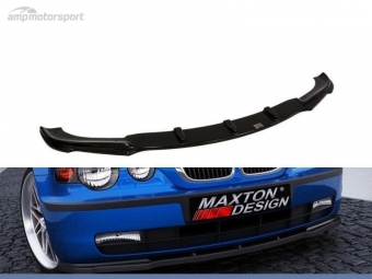 SPOILER LIP DIANTEIRO DESCONTINUADO BMW 3 E46 COMPACT PRETO FOSCO