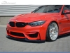 SPOILER LIP DIANTEIRO DESCONTINUADO BMW M3 F80 PRETO FOSCO