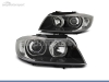 FAROIS DIANTEIROS ANGEL EYE LED PARA BMW SERIE 3 E90 / E91 / BERLINA / TOURING