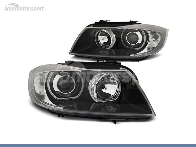 FAROS DELANTEROS OJOS DE ANGEL CCFL PARA BMW SERIE 3 E46 / BERLINA /  TOURING - AMP Motorsport