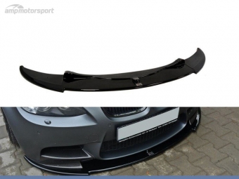 SPOILER DELANTERO DESCATALOGADO BMW M3 E92 / E93 NEGRO BRILLO