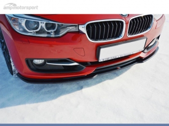 SPOILER LIP DIANTEIRO DESCONTINUADO BMW 3 F30 PRETO FOSCO