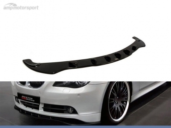 SPOILER LIP DIANTEIRO DESCONTINUADO BMW 5 E60 / E61 PRETO FOSCO
