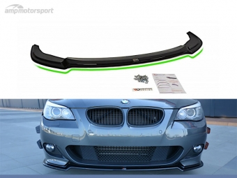 SPOILER LIP DIANTEIRO DESCONTINUADO BMW 5 E60 / E61 PRETO FOSCO