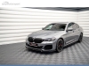 SPOILER LIP DIANTEIRO DESCONTINUADO BMW 5 G30 PRETO FOSCO