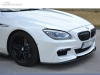 SPOILER DELANTERO DESCATALOGADO BMW 6 F06 GRAN COUPE NEGRO MATE