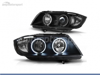 FAROIS DIANTEIROS ANGEL EYE CCFL PARA BMW SERIE 3 E90 / E91 / BERLINA / TOURING