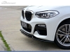 SPOILER LIP DIANTEIRO BMW X3 G01 PRETO BRILHANTE