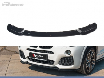 SPOILER DELANTERO DESCATALOGADO BMW X3 F25 NEGRO BRILLO