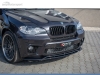 SPOILER LIP DIANTEIRO BMW X50 E70 PRETO FOSCO