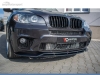 SPOILER LIP DIANTEIRO BMW X50 E70 PRETO FOSCO